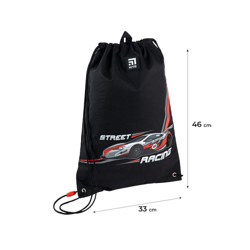 Сумка для взуття Kite Racing Чорна (K24-600M-2) - зображення 2