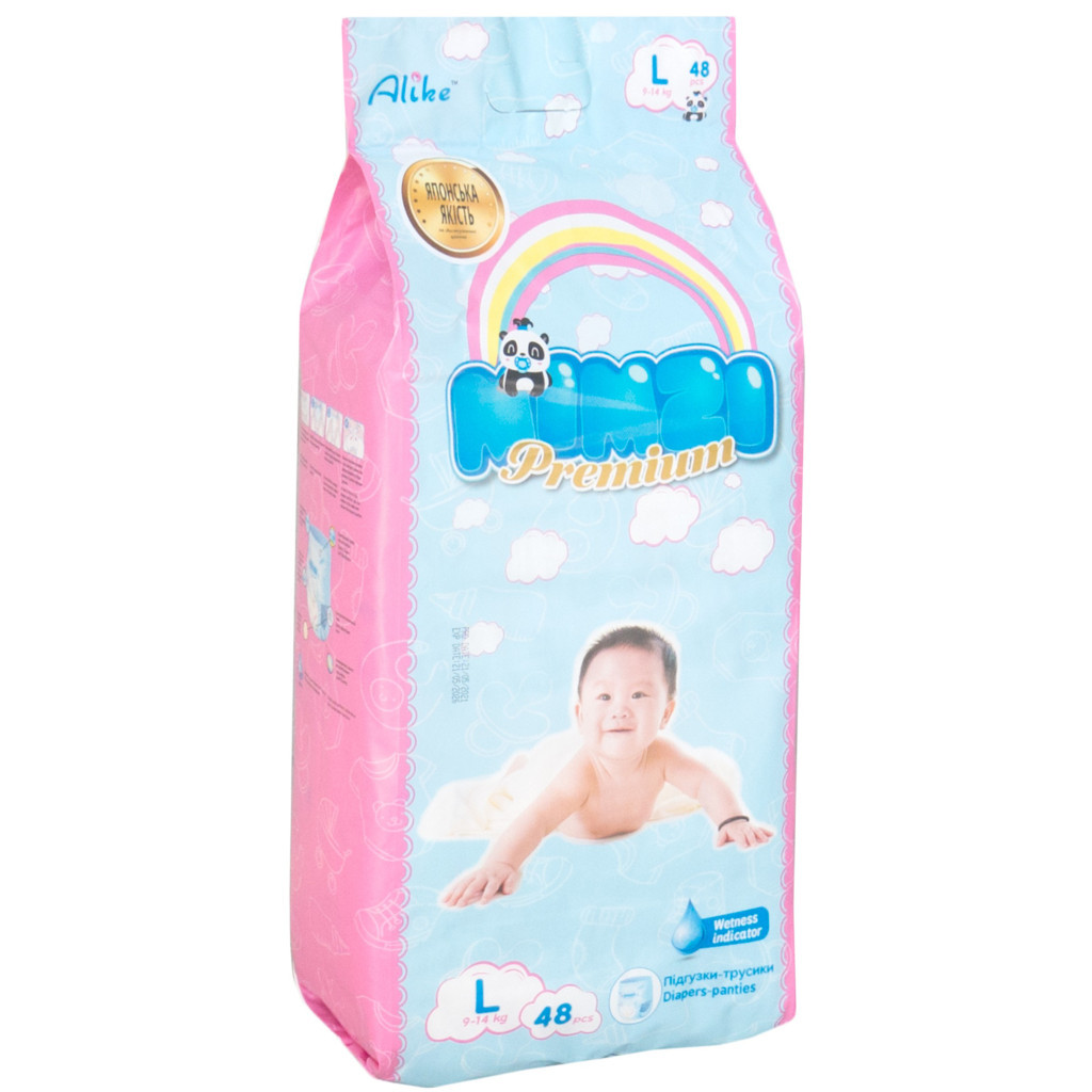 Підгузки Mimzi L 9-14 кг 48 шт. (MPL48) (4820209800135) - зображення 1
