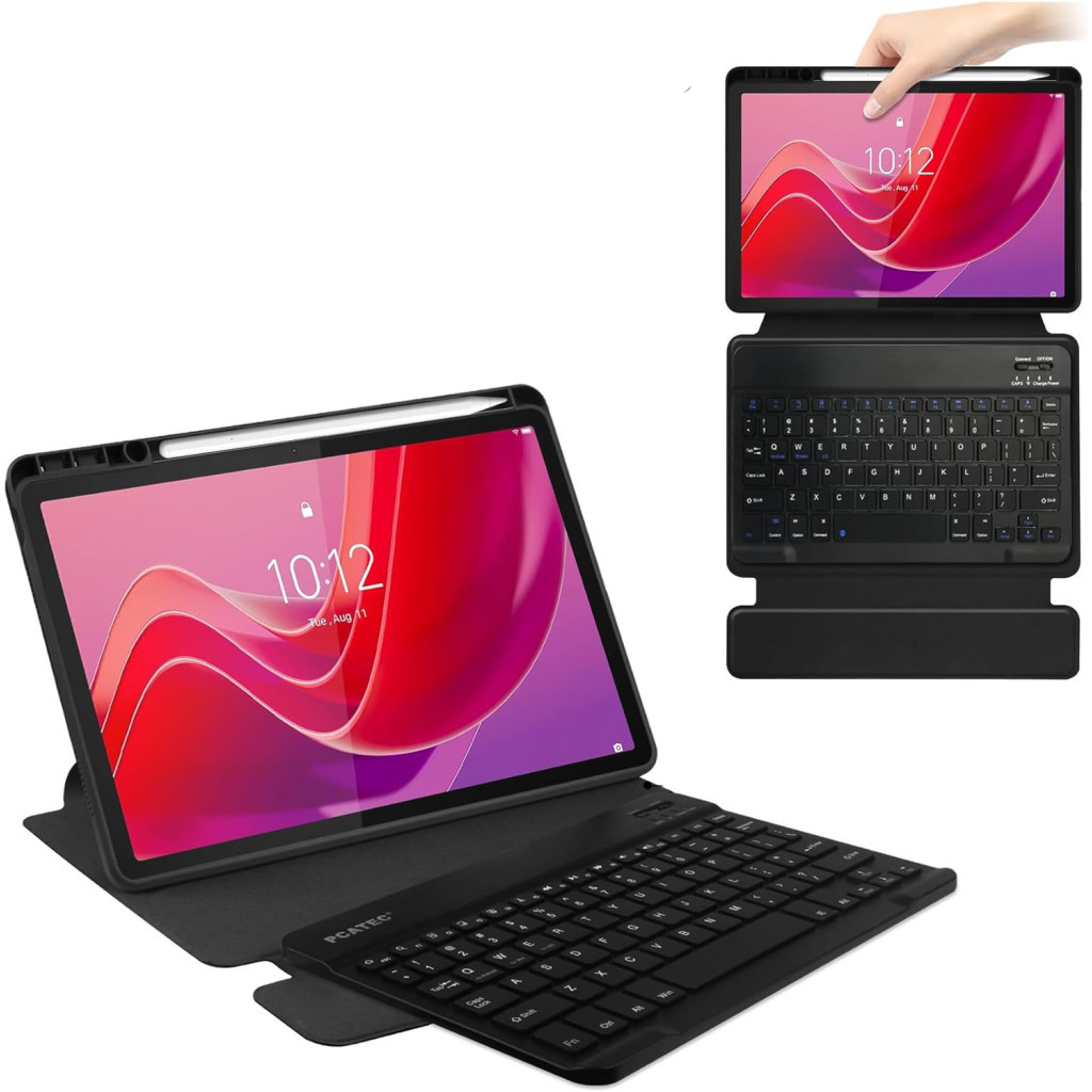Чохол до планшета BeCover Keyboard 360° Rotatable Lenovo Tab M11 (2024) TB-TB330FU/Xiaoxin Pad 11 (2024) 11" Black (711074) - зображення 2