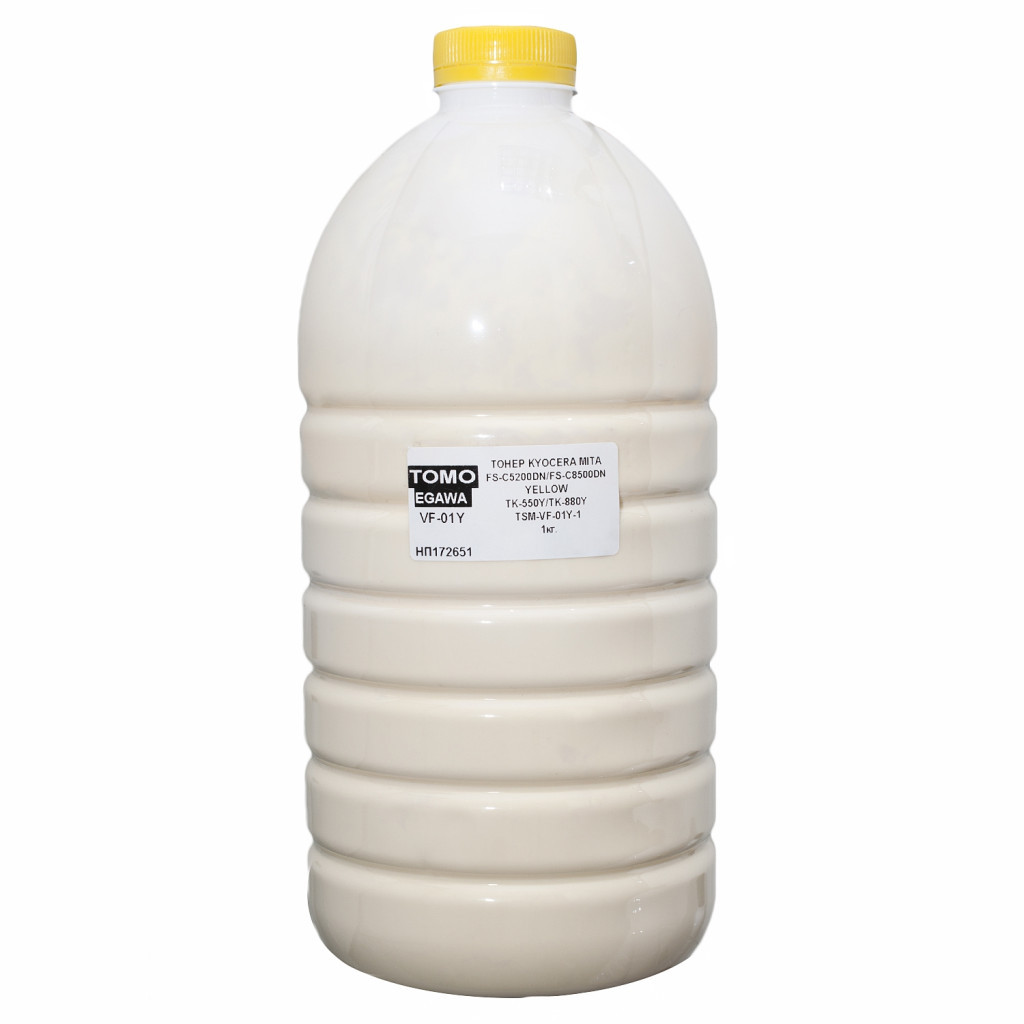 Тонер KYOCERA TK-550/TK-880 1 kg YELLOW Tomoegawa (VF-01Y-1) - зображення 1