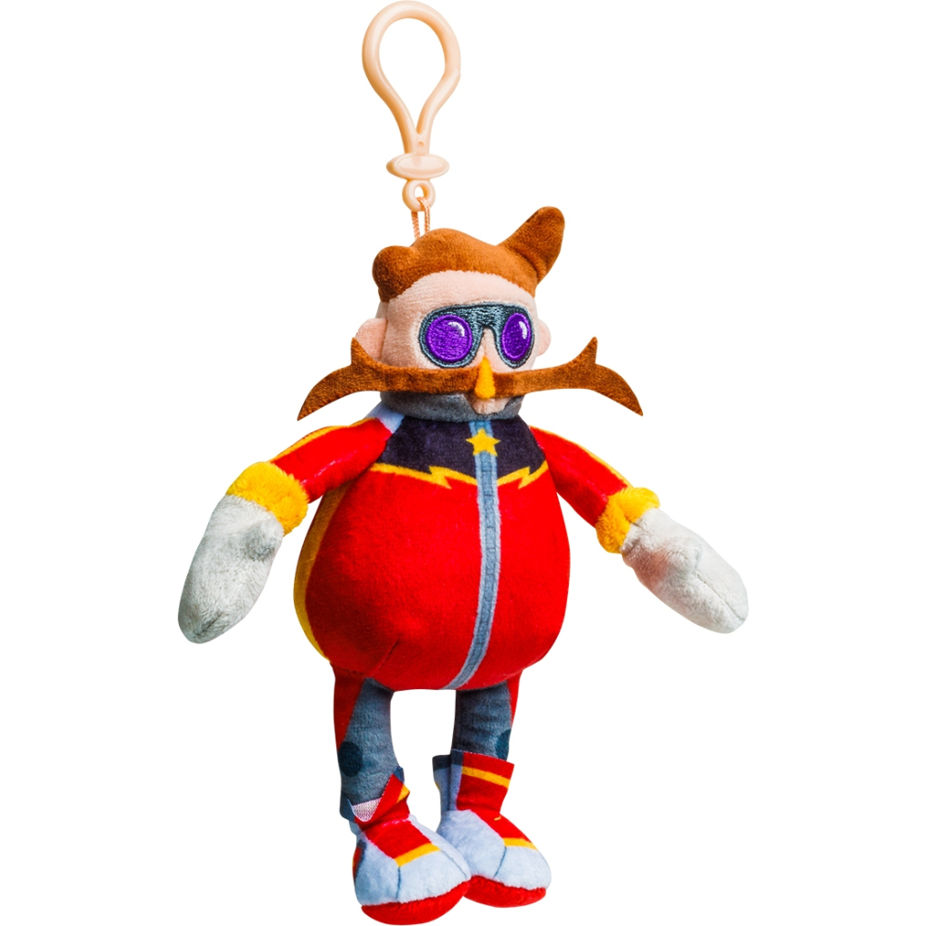 М'яка іграшка Sonic Prime на кліпсі – Доктор Еґман 15 см (SON7004E) - зображення 1