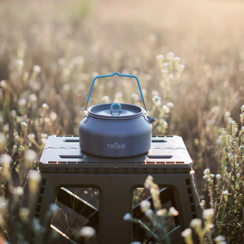 Чайник туристичний Tribe Kettle Alu 1 л алюмінієвий (T-FI-0013-grey) - изображение 10