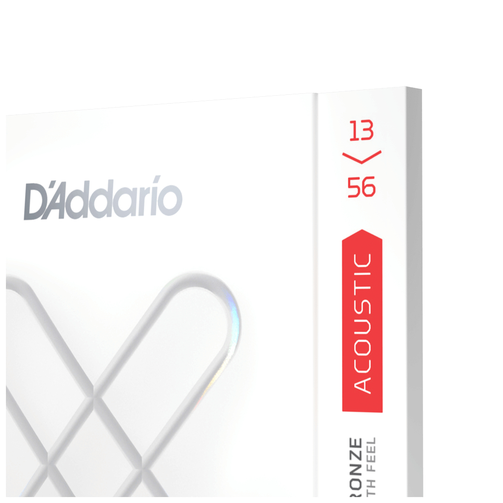 Струни для гітари D'Addario XS Phosphor Bronze Medium (13-56) (XSAPB1356) - зображення 5