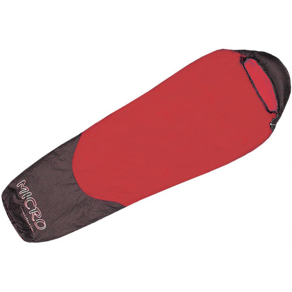Спальний мішок Terra Incognita Compact 700 L red / gray (4823081501992) - зображення 1
