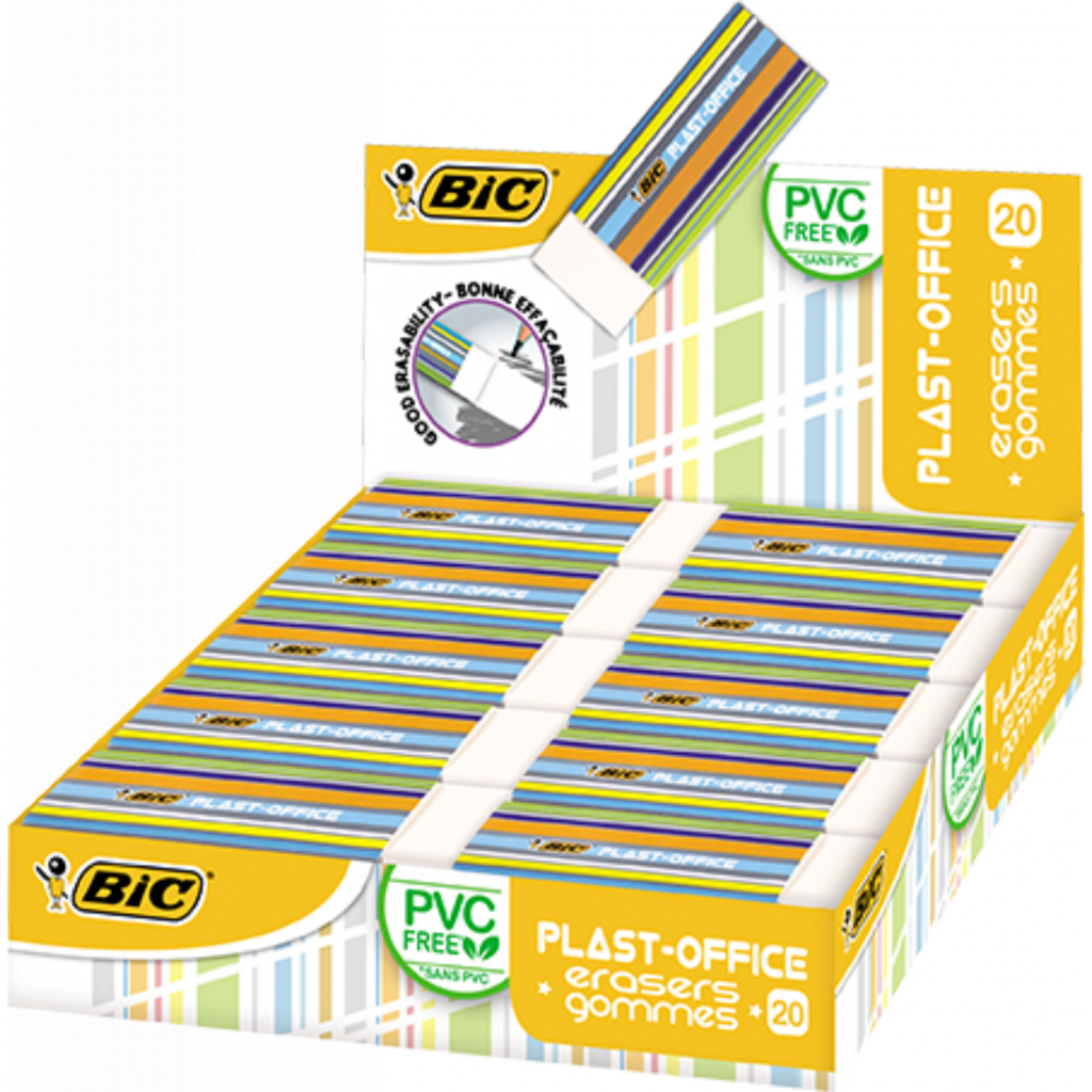 Гумка Bic Plast-Office (bc927867) - изображение 2