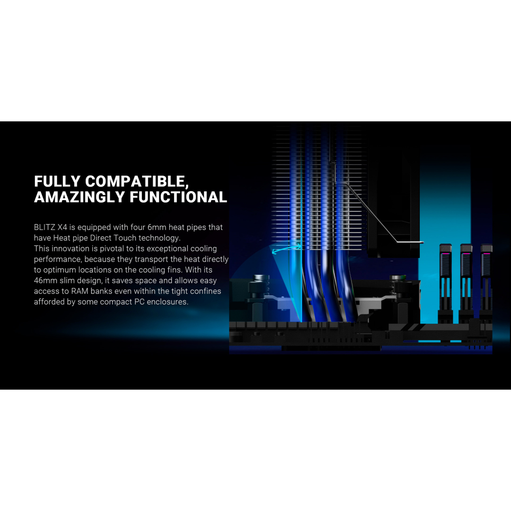 Кулер до процесора ID-Cooling BLITZ X4 - зображення 10