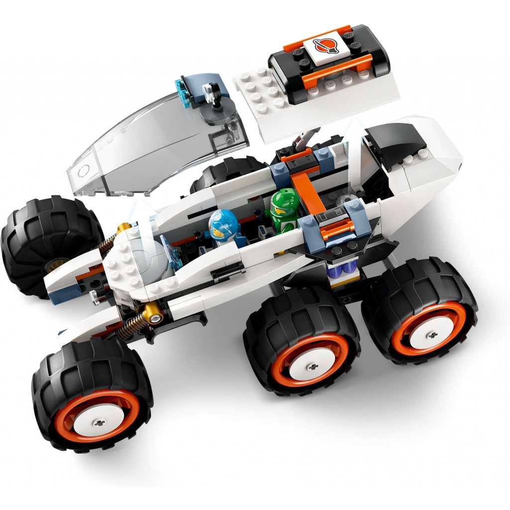 Конструктор LEGO City Космічний дослідницький всюдихід й інопланетне життя 311 деталей (60431) - зображення 5
