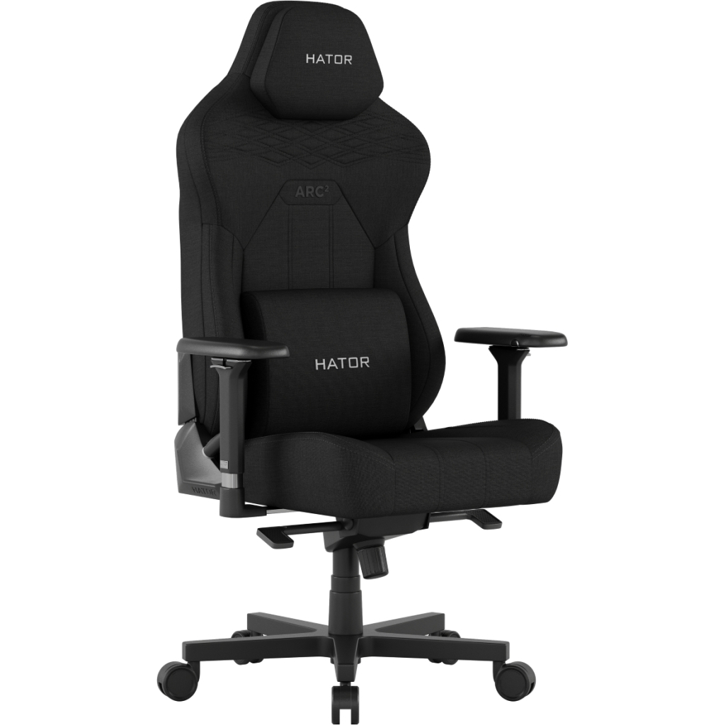 Крісло ігрове Hator Arc 2 Fabric XL Black (HTC2100) - зображення 2