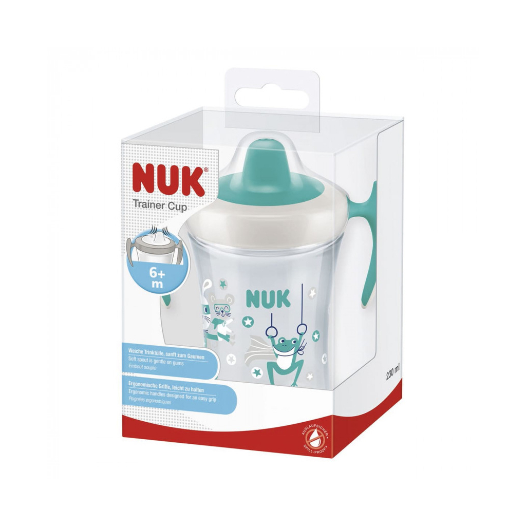 Поїльник-непроливайка Nuk Evolution Trainer Friends 230 мл (3953131) - зображення 3