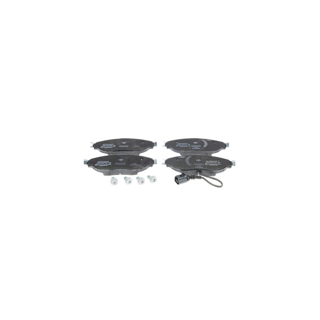 Гальмівні колодки Bosch 0 986 494 704 - зображення 2