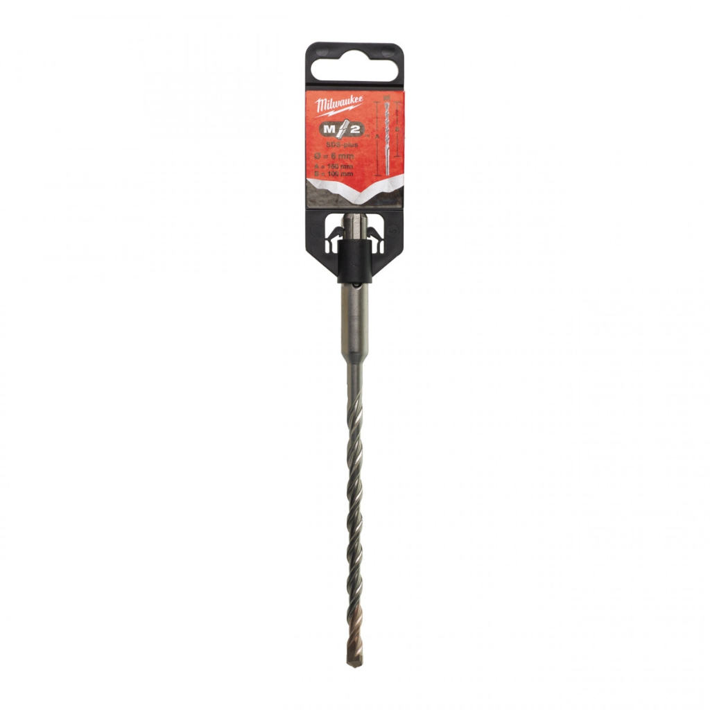 Бур Milwaukee SDS+ M2, 6,0х160х100 мм (4932307069) - зображення 3