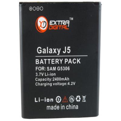 Акумуляторна батарея Extradigital Samsung Galaxy J5 J500H/DS (2400 mAh) (BMS6408) - зображення 1