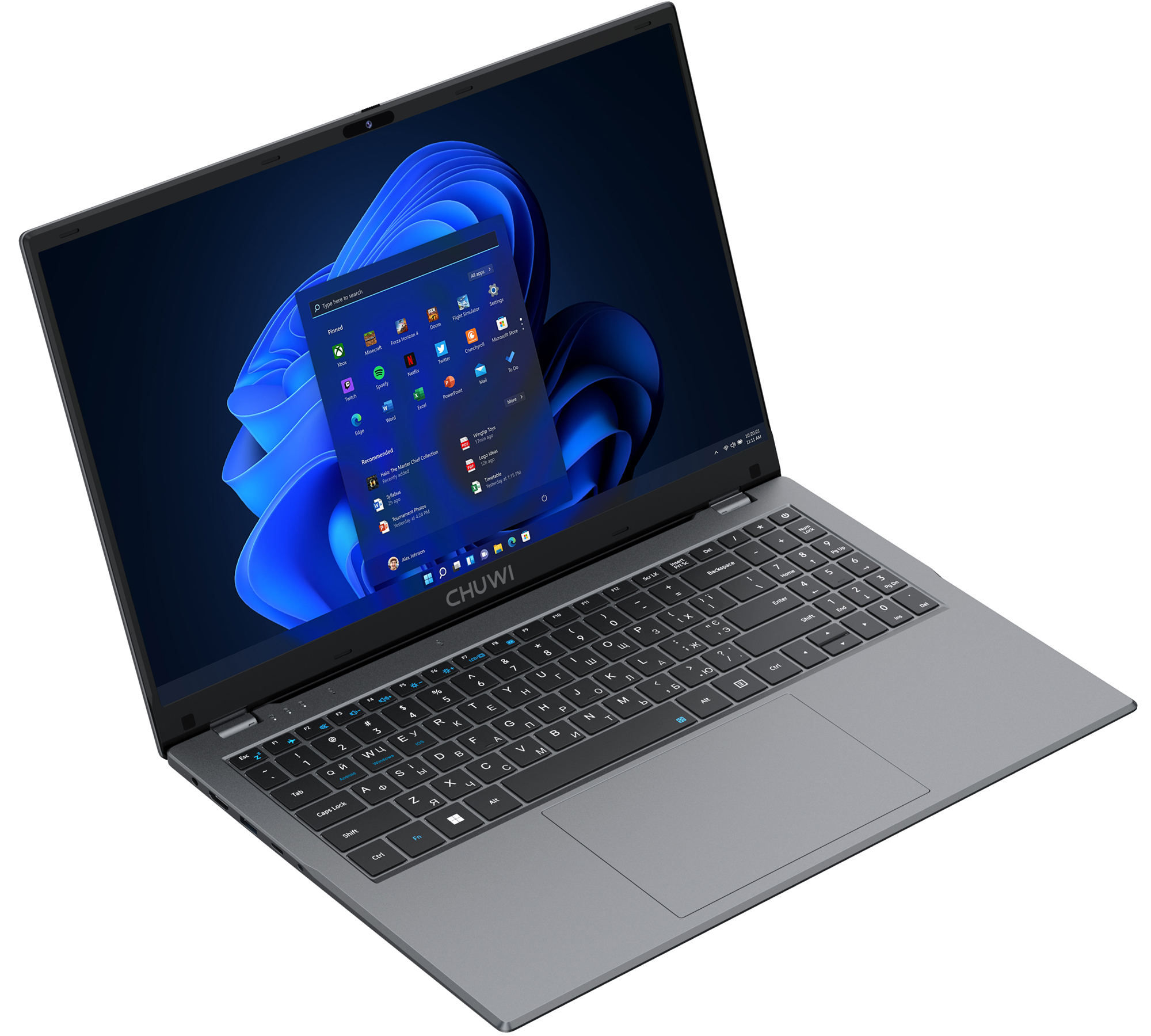 Ноутбук Chuwi GemiBook Plus (8/256) (CWI620/CW-112412) Gray - зображення 1