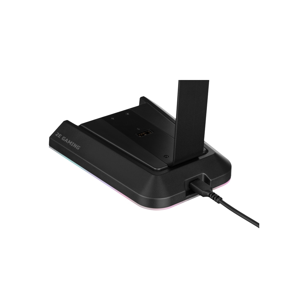 Підставка для гарнітури 2E Gaming GST320 RGB 7.1 USB Black (2E-GST320UB) - изображение 6