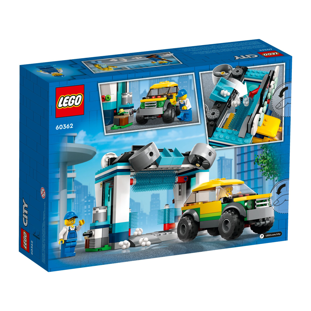 Конструктор LEGO City Автомийка 243 деталей (60362) - изображение 7