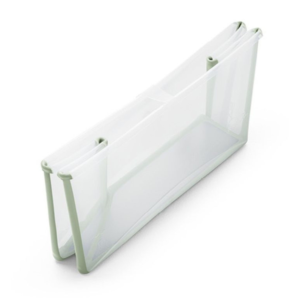 Ванночка Stokke Flexi Bath XL Складна Прозора Зелена (535904) - зображення 3