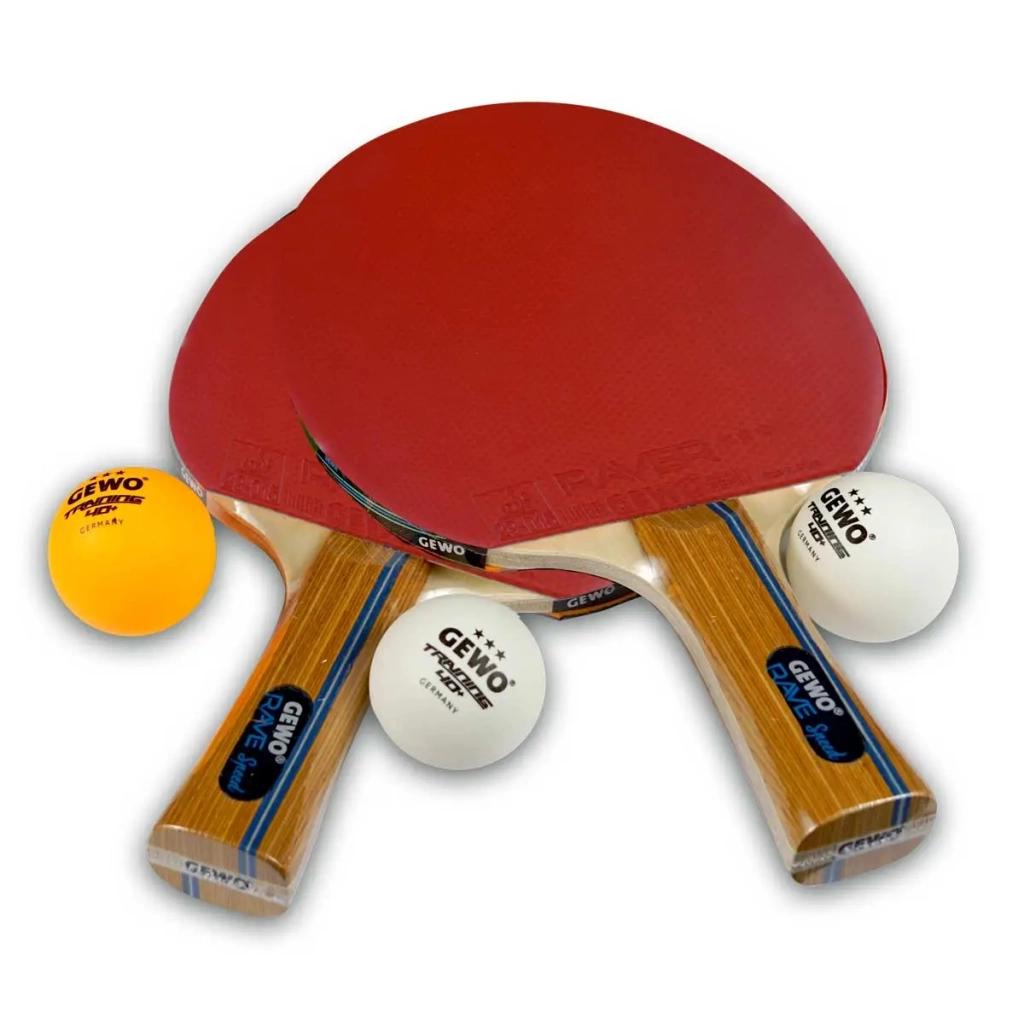 Комплект для настільного тенісу Gewo Rave Speed 2 Bats 3 Balls (86080000) (931051) - зображення 2