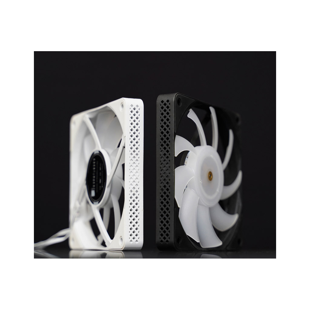 Кулер до корпусу JONSBO HF1215 Black RGB - зображення 10