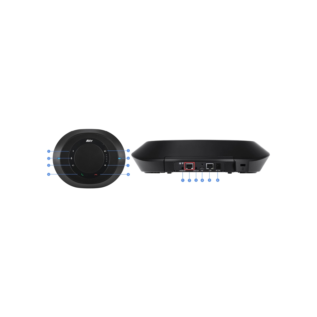 Спікерфон AVer Informаtion Inc. Fone540 (61U6100000AC) - зображення 4