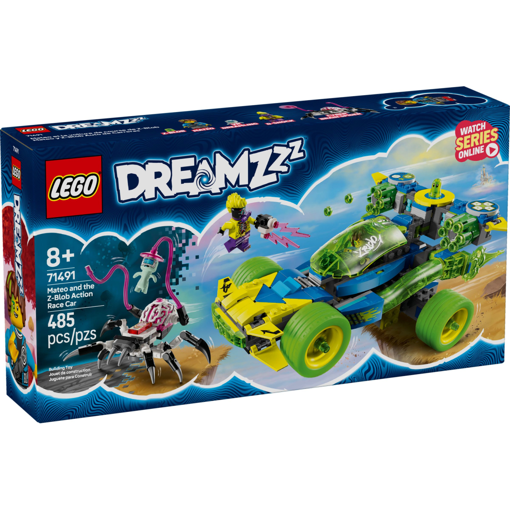 Конструктор LEGO DREAMZzz Матео й автомобіль для перегонів Z-Blob (71491) - зображення 1