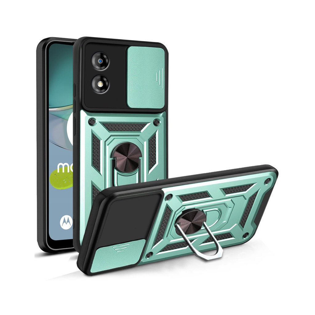 Чохол до мобільного телефона BeCover Military Motorola Moto E14 Dark Green (713054) - зображення 5