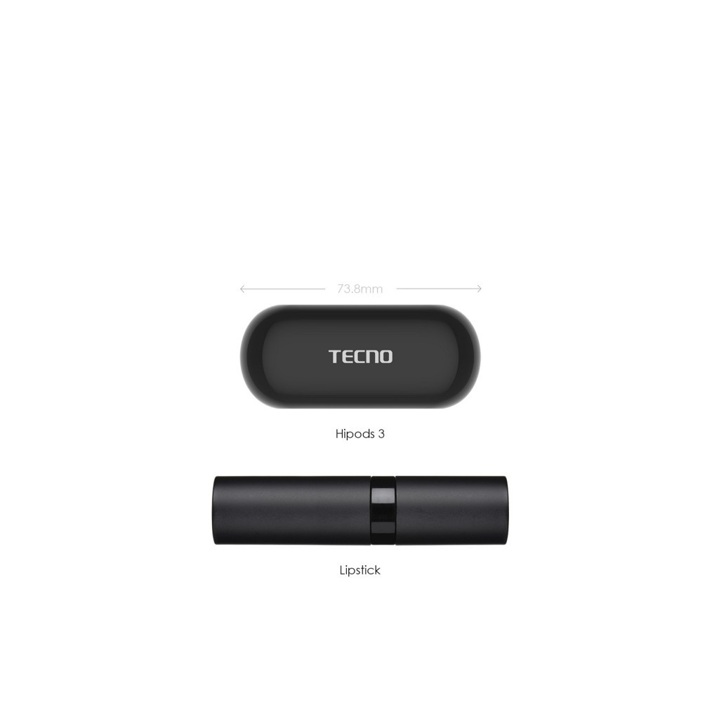 Навушники Tecno Hipods H3 Black (4895180768019) - зображення 3