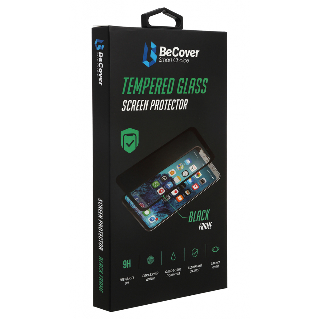 Скло захисне BeCover Motorola Moto E20 Black (706900) - зображення 1