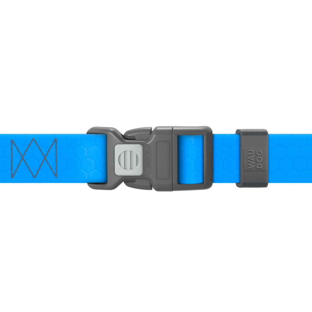 Шлея для собак WAUDOG Waterproof анатомічна Н-подібна S блакитна (32942) - зображення 2