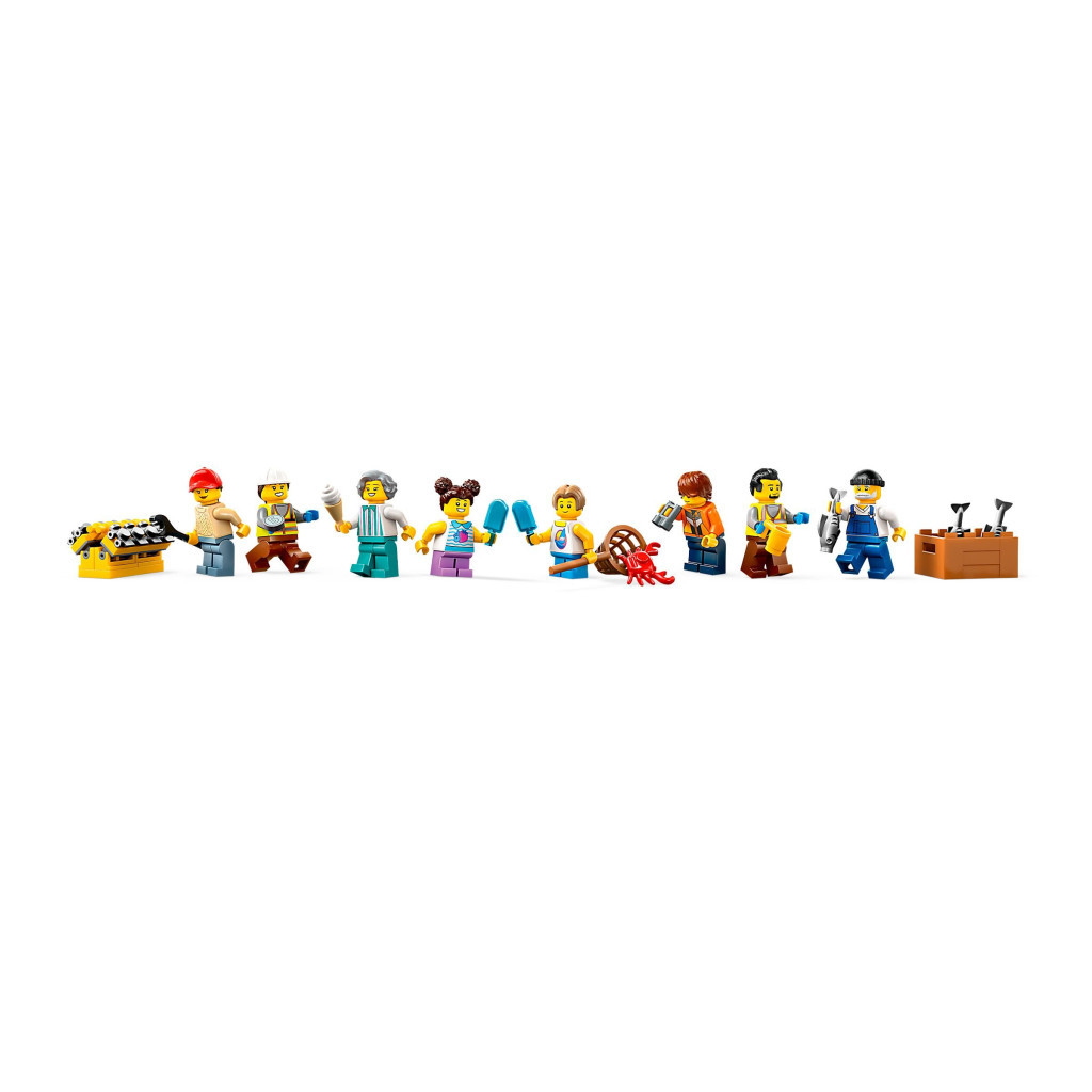Конструктор LEGO City Морська гавань із вантажним судном (60422) - зображення 7