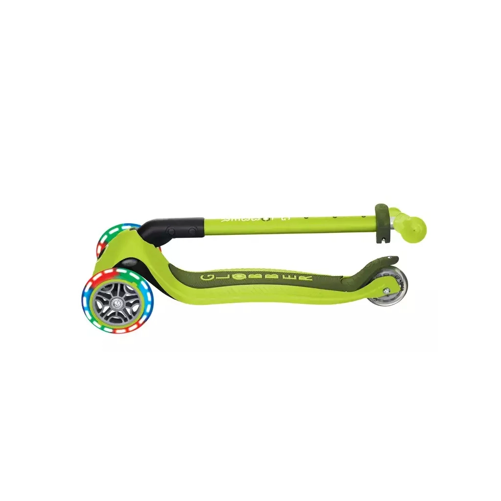 Самокат Globber Primo Foldable Lights колеса з підсвіткою до 50 кг 3+ Зелений (432-106-3) - зображення 12