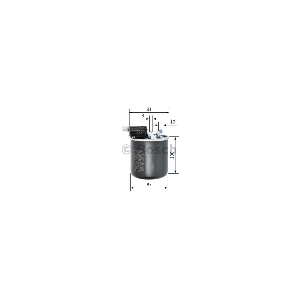 Фільтр паливний Bosch F026402836 - зображення 5
