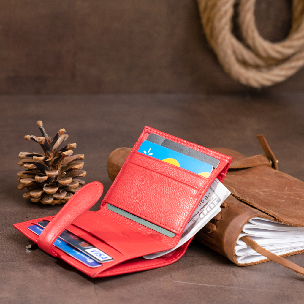 Гаманець ST Leather Червоний (19211) - зображення 8