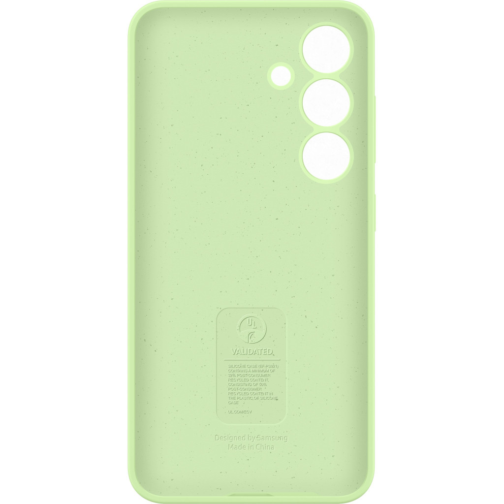 Чохол до мобільного телефона Samsung Galaxy S24 (S921) Silicone Case Lime (EF-PS921TGEGWW) - зображення 5