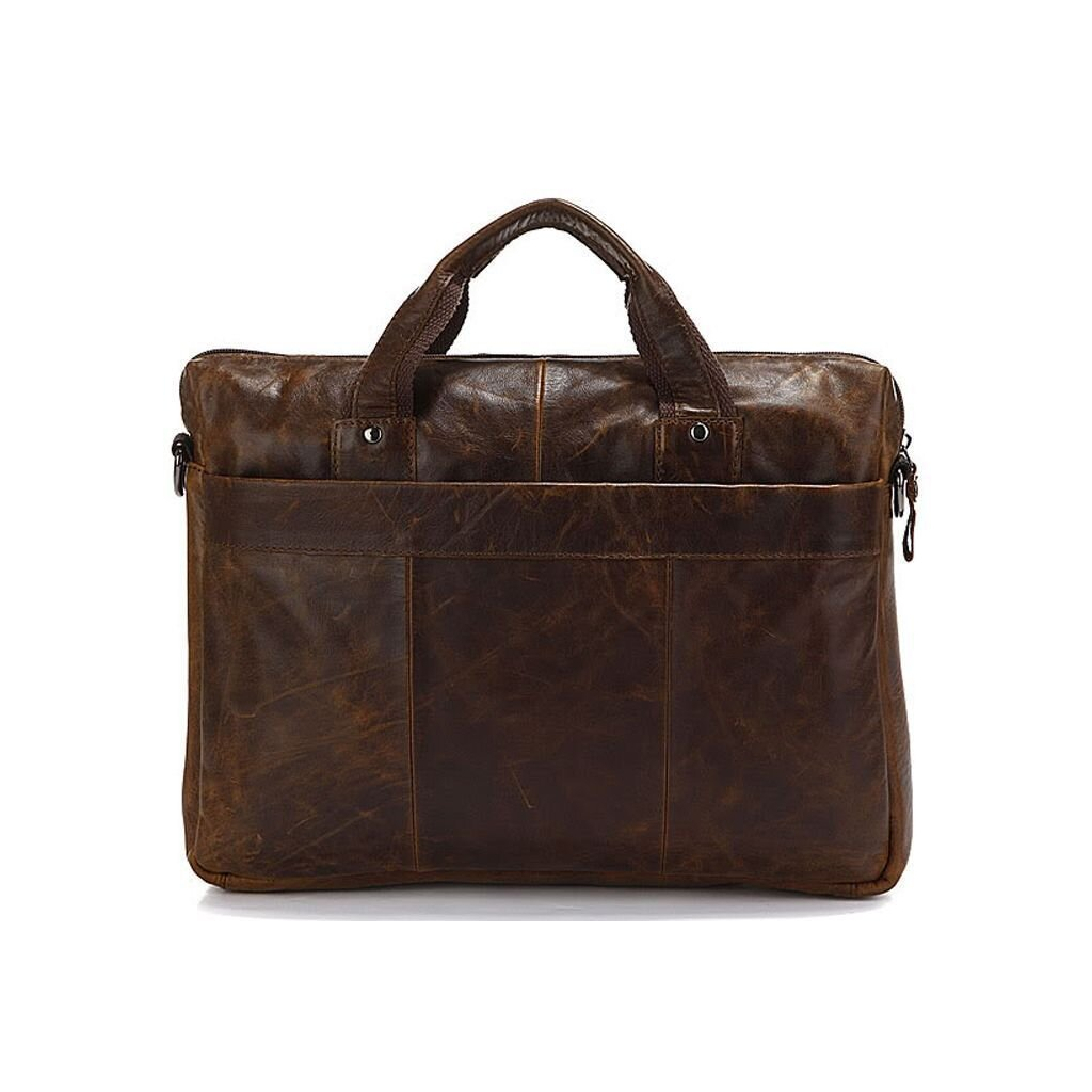 Сумка Vintage Шкіряна Коричнева (14059) - зображення 5