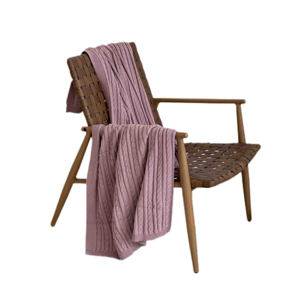 Плед Прованс Exclusive Nature 140х180 Темно-рожевий (4823093440319) - зображення 2