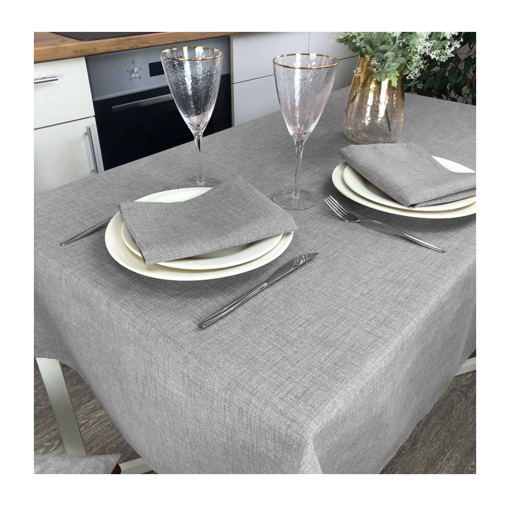Скатертина Прованс Gray Milan 136х180 см (4823093436428) - зображення 4