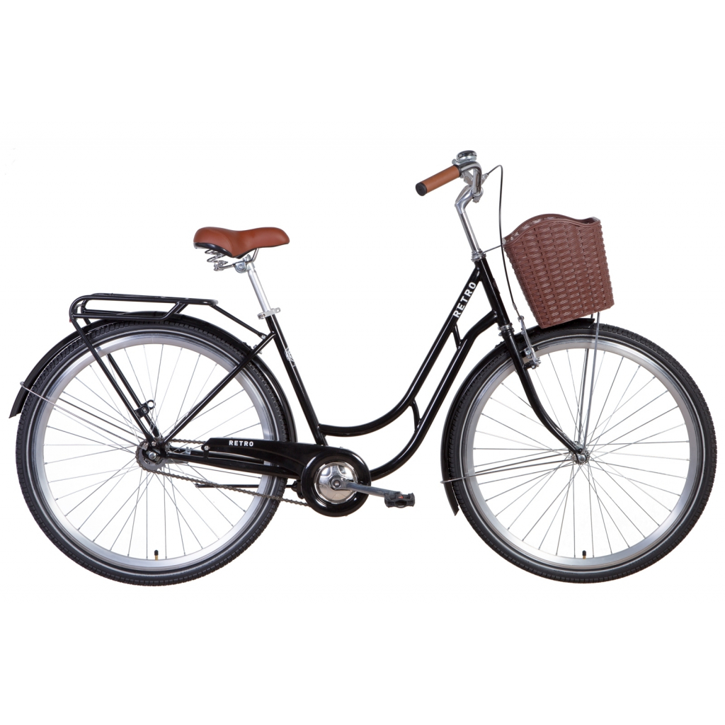 Велосипед Дорожник 28" RETRO рама-19" 2021 Black (OPS-D-28-220) - зображення 1