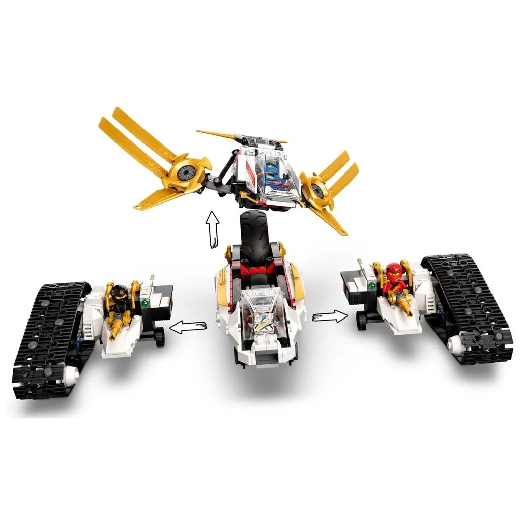 Конструктор LEGO Ninjago Надзвуковий літак 725 деталей (71739) - зображення 7