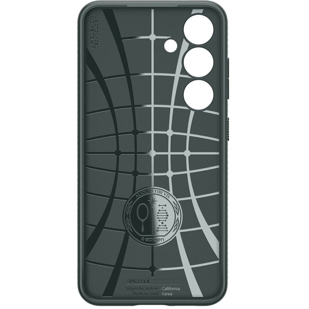 Чохол до мобільного телефона Spigen Samsung Galaxy S24+, Liquid Air, Abyss Green (ACS07328) - зображення 8