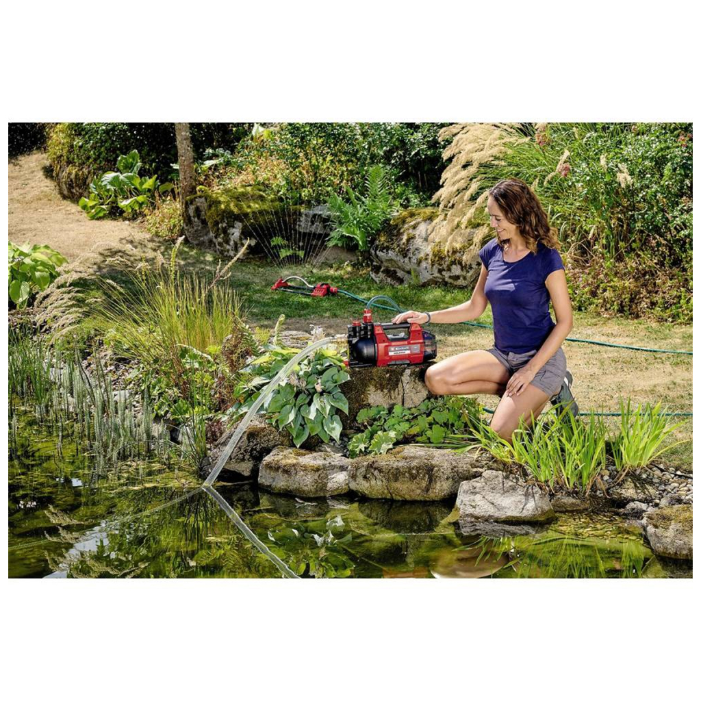 Садовий насос Einhell акумуляторний AQUINNA 18/28, PXC, 2800 л/год, 18V, 2.5бар (без АКБ та ЗП) (4180440) - зображення 9