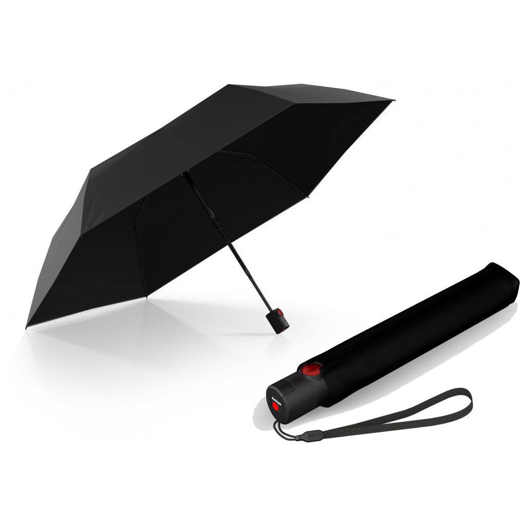Парасоля Knirps Ultra Light Duomatic Black Black UV Coating (Kn95 2200 10012) - зображення 1