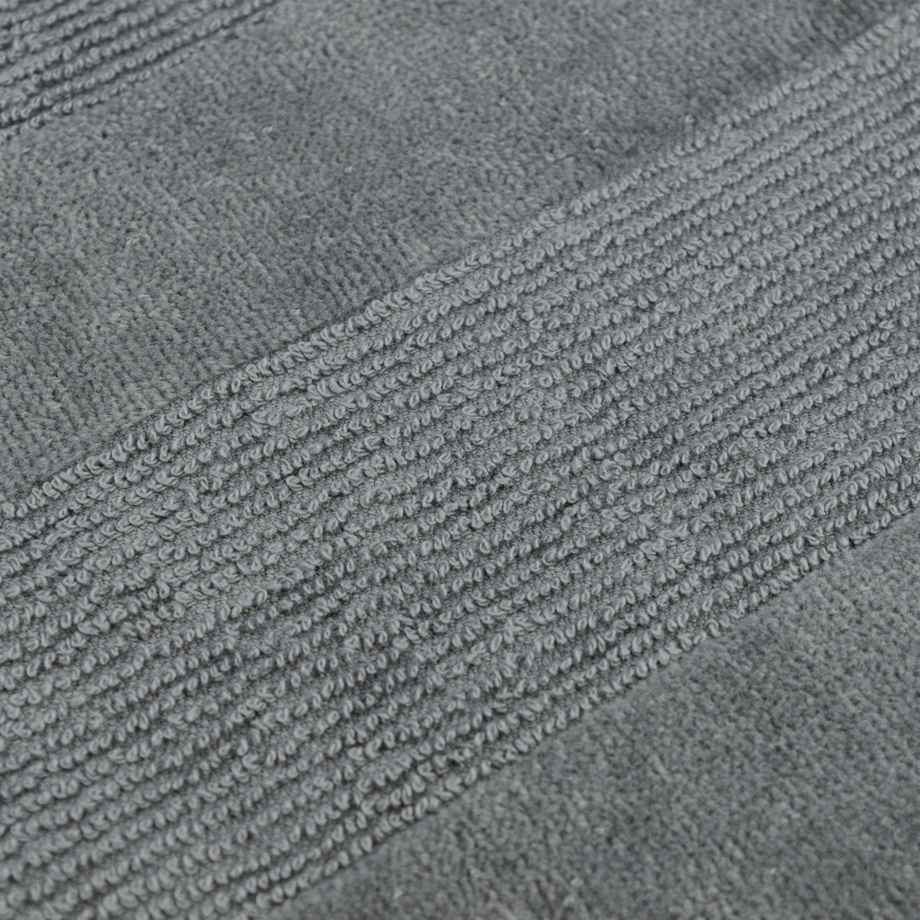 Рушник Home Line махровий Рів'єра графітовий 70х130 см (147628) - зображення 2