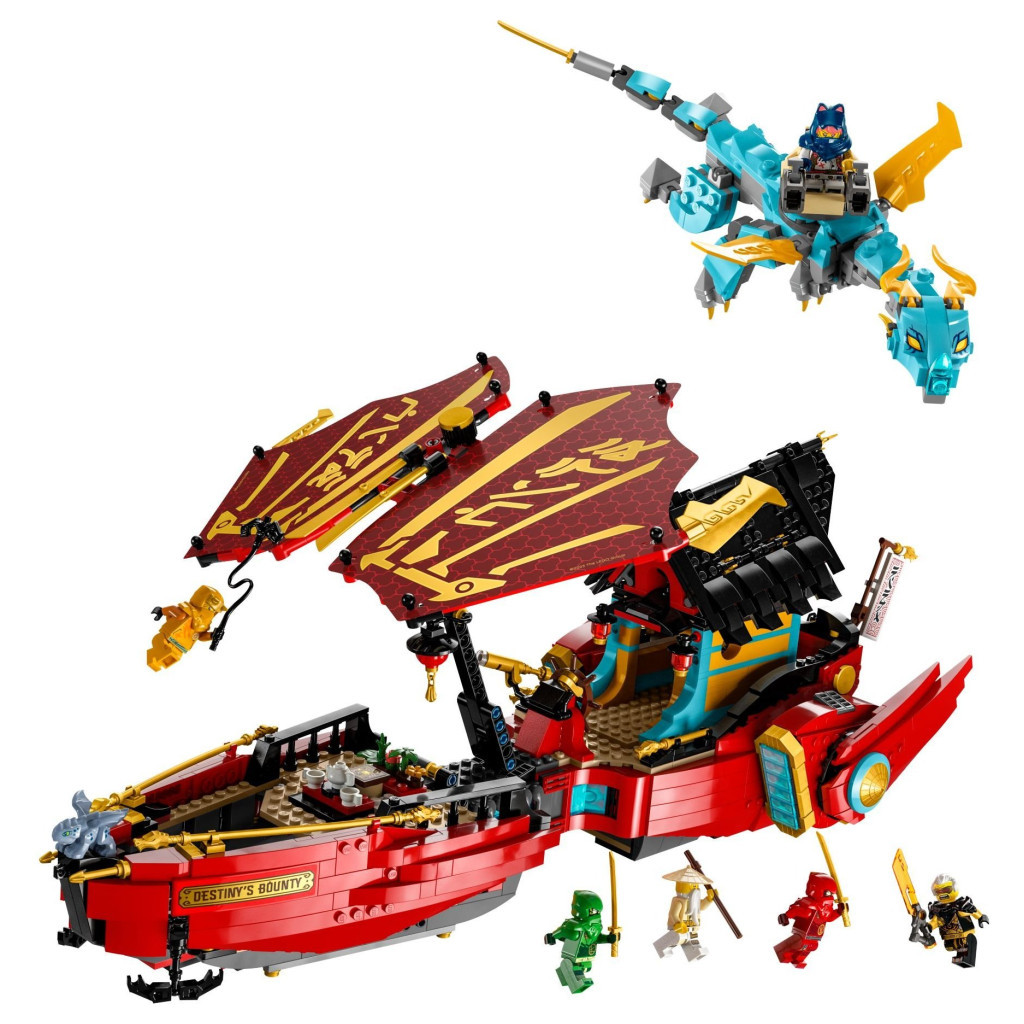 Конструктор LEGO Ninjago Дарунок долі — перегони з часом 1739 деталей (71797) - зображення 2