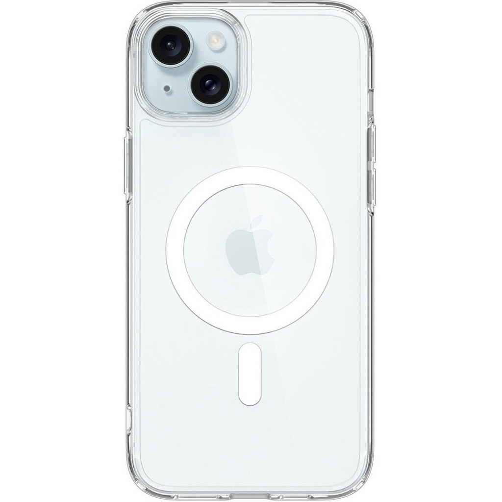 Чохол до мобільного телефона Spigen Apple iPhone 15 Ultra Hybrid MagFit White (ACS06802) - зображення 10