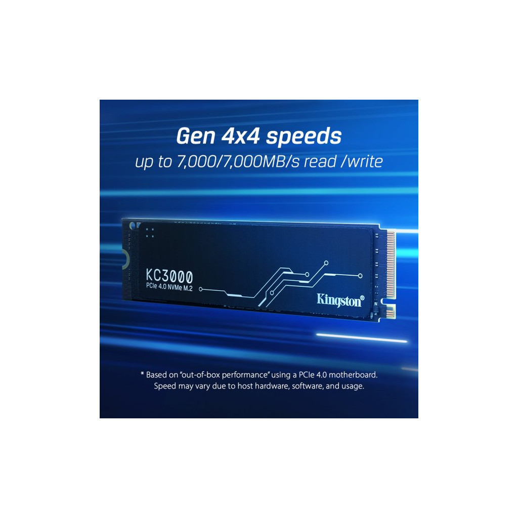 Накопичувач SSD M.2 2280 4TB Kingston (SKC3000D/4096G) - изображение 9