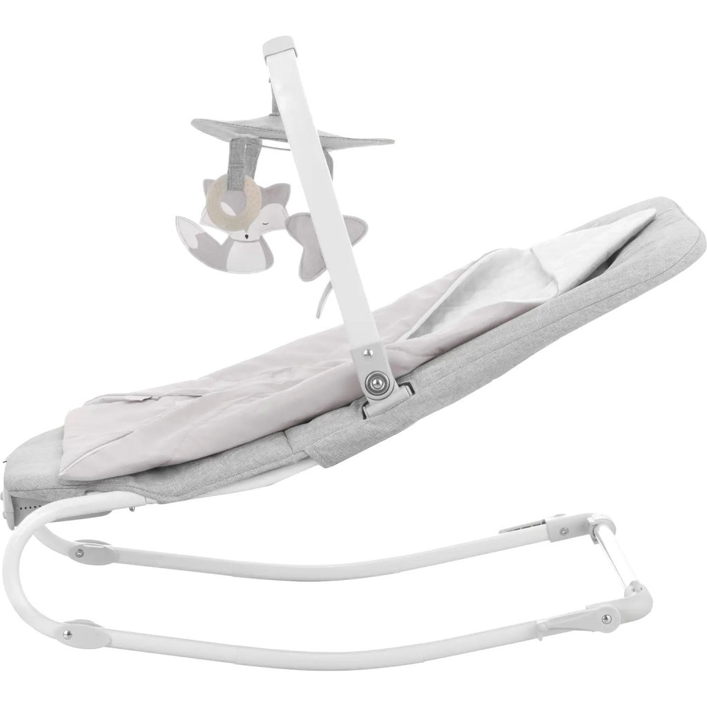 Крісло-гойдалка Kinderkraft Felio 2 Stone Grey (5902533921119) - зображення 1