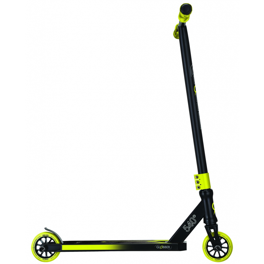 Самокат Globber GS540 чорно-жовтий трюковий з пегами (622-107-3) - зображення 4