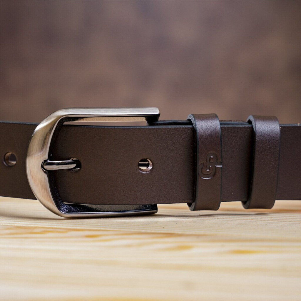 Ремінь Grande Pelle Брючний Коричневий (00245) - зображення 11