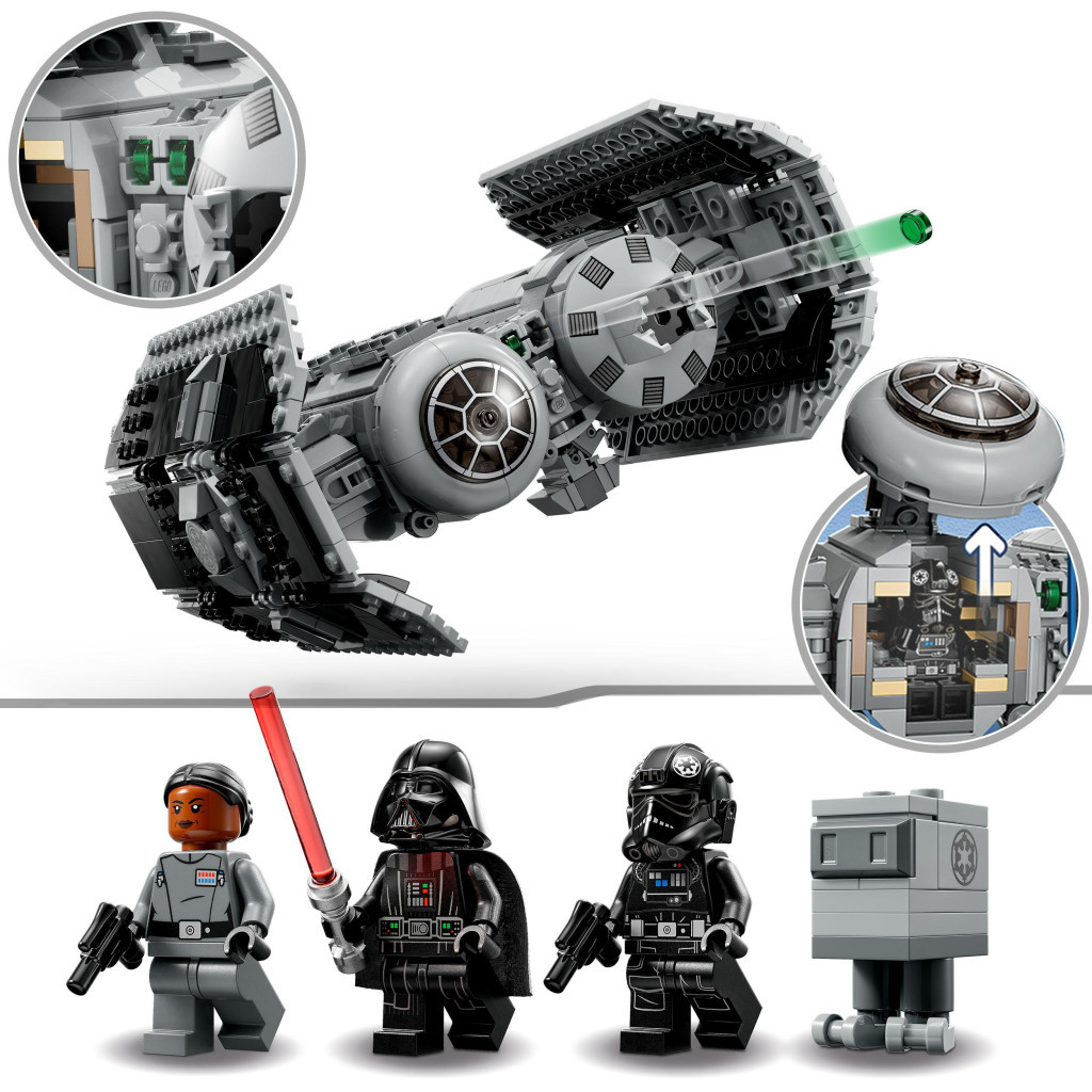 Конструктор LEGO Star Wars Бомбардувальник TIE 625 деталей (75347) - зображення 12