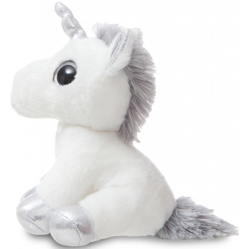 М'яка іграшка Aurora Єдиноріг Silver, 20 см (150710K) - зображення 4
